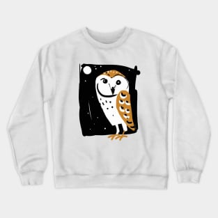 Barn Owl #1 Crewneck Sweatshirt